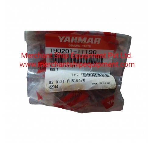 BOLT  FOR YANMAR SC-30N / SC-40N P/N : 190201-11190 