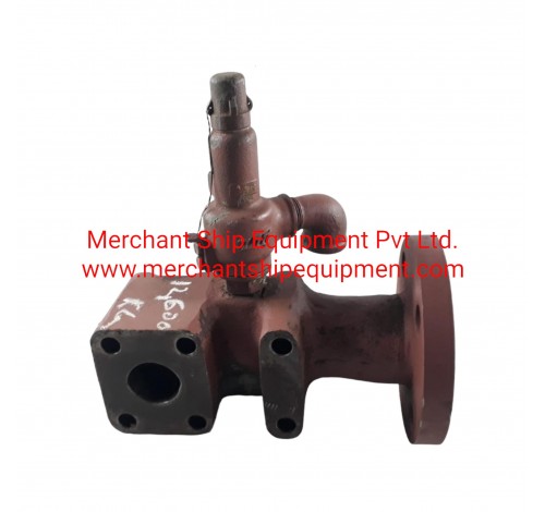DELIVERY PIPE & SAFETY VALVE USED H-63/64 21560