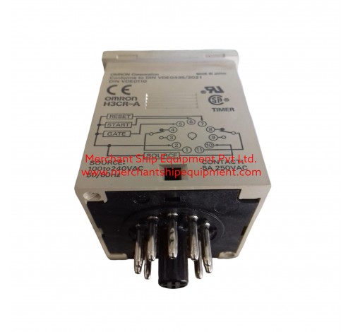 OMRON H3CR-A TIMER SOURCE: 100 TO 240VAC  50/60HZ