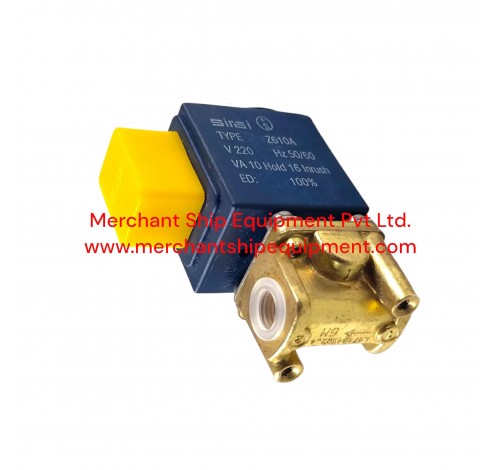 SIRAI TYPE Z610A REPLACEMENT SOLENOID COIL 24V 50/60 HZ VA10 ED 100%, NUMBER OF PIN: 3, 10VA