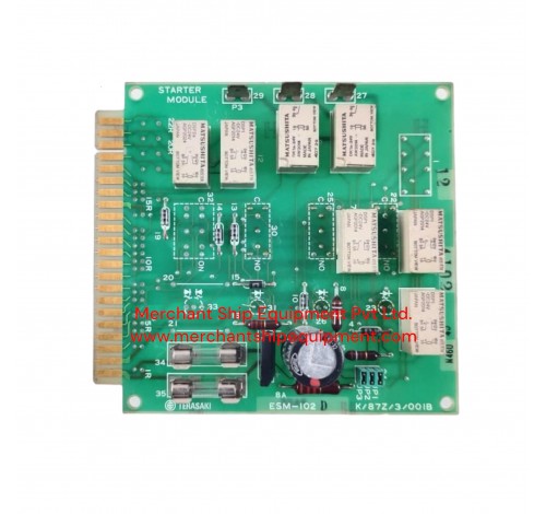 TERASAKI ESM-102 D K/87Z/3/001B STARTER MODULE PCB CARD